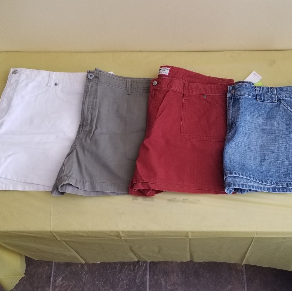 4pcs womens old navy low rise short